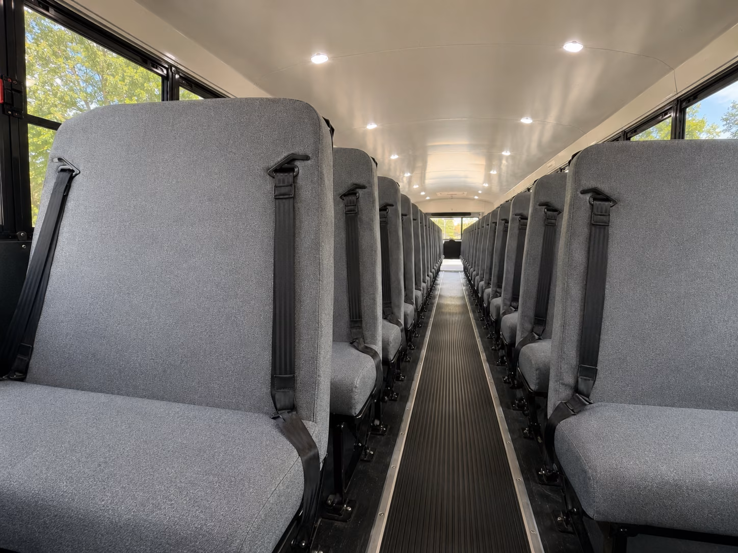 bayonne school bus inside