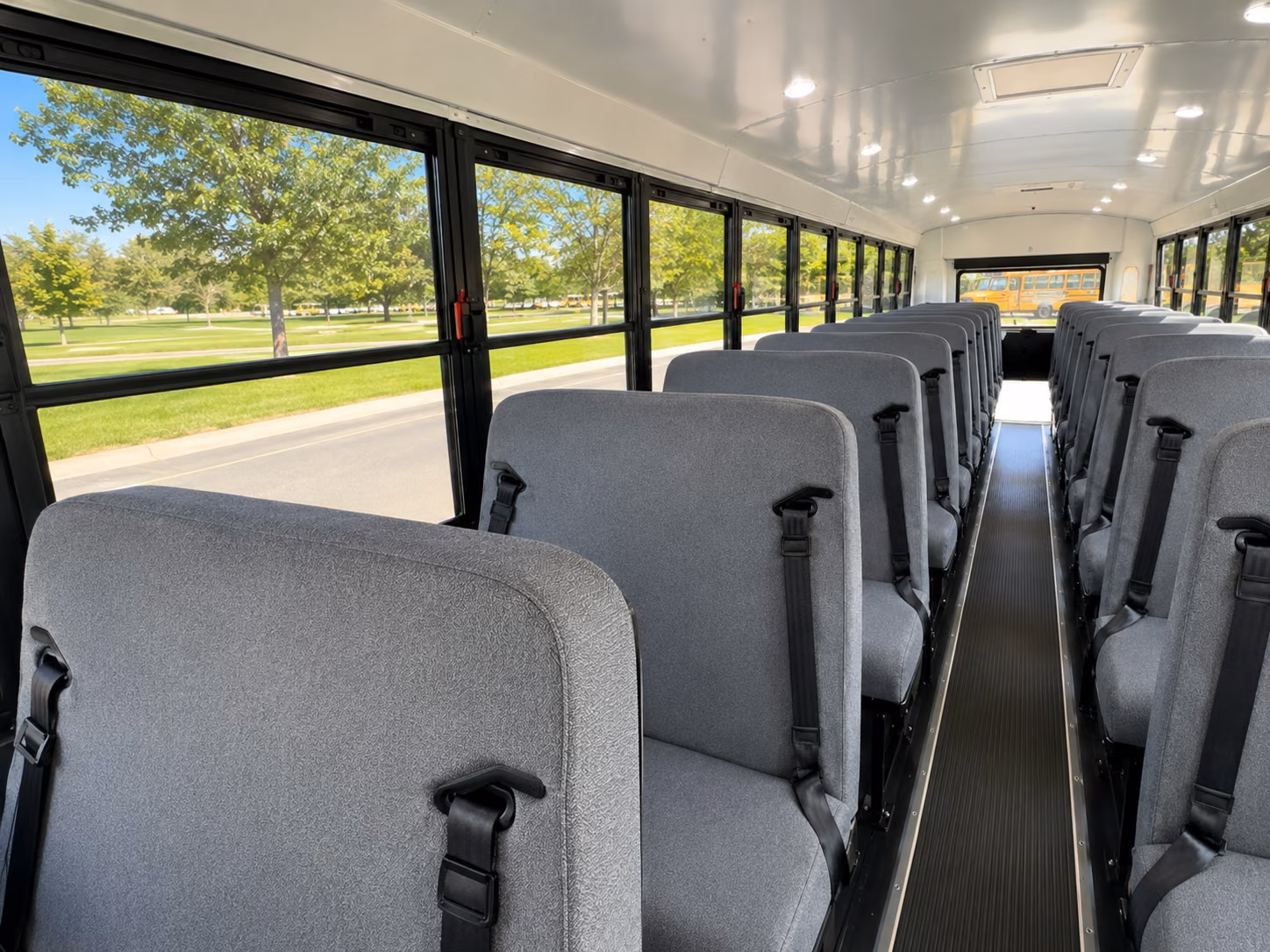 bayonne school bus interior