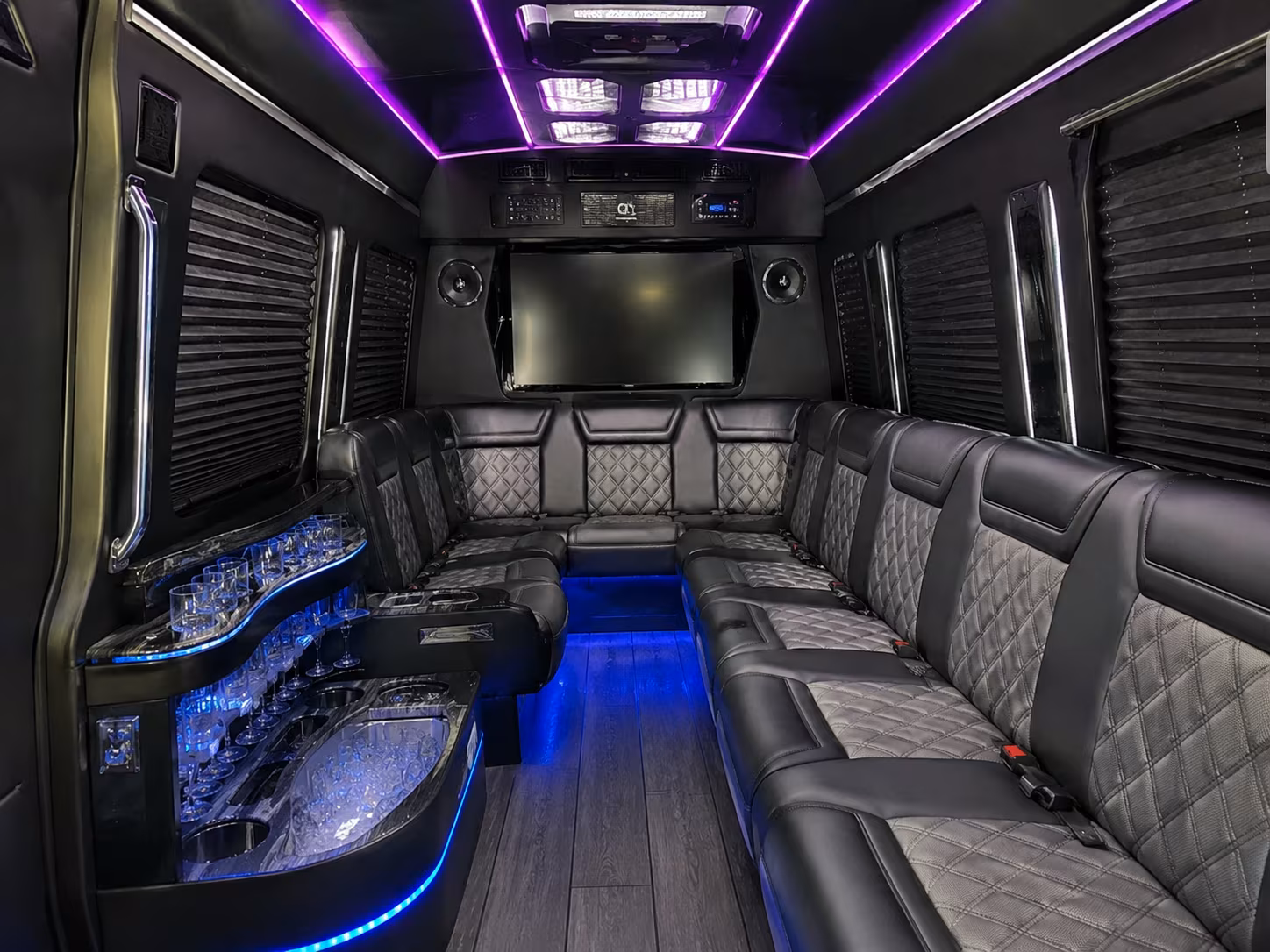 bayonne sprinter limousine interior