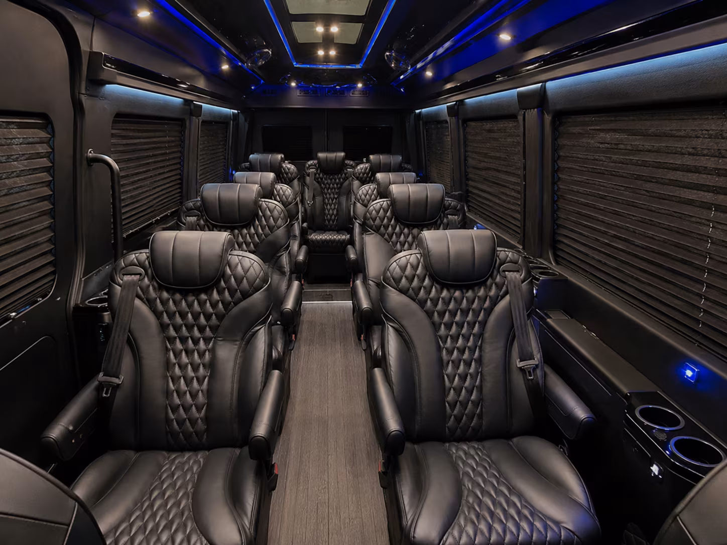 bayonne sprinter van with driver interior