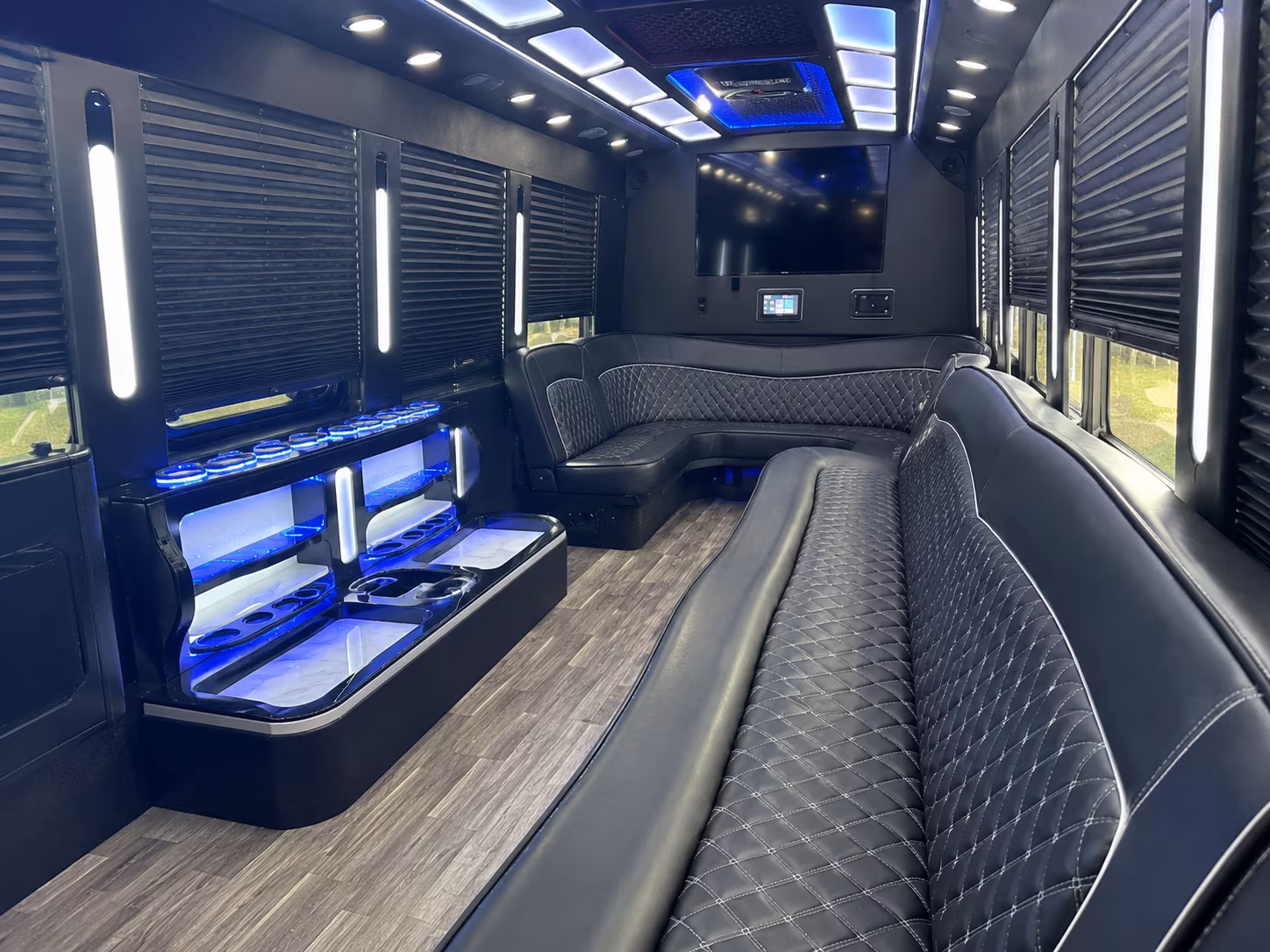 party buses for bayonne wedding parties and bridal groups