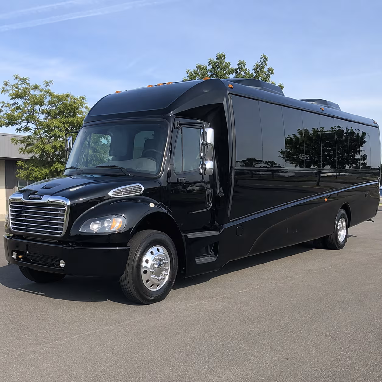 shuttle buses for bayonne youth group events and teen ministry trips