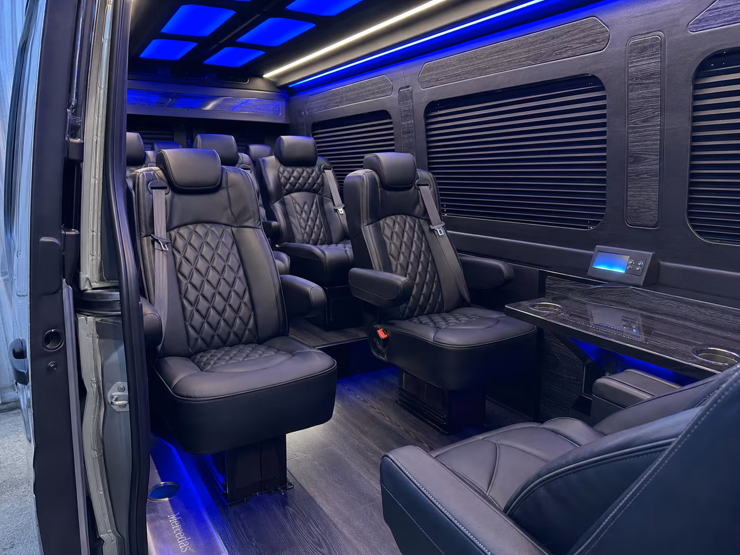 sprinter van transportation for groups and events across bayonne