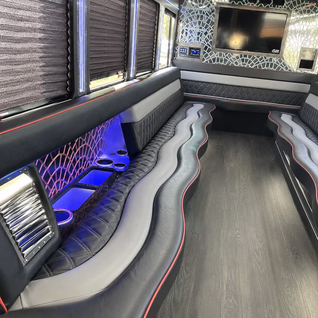 wedding party bus rental